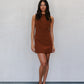 Natalia Mini Dress - Cinnamon