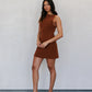 Natalia Mini Dress - Cinnamon
