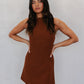 Natalia Mini Dress - Cinnamon