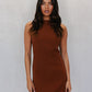 Natalia Mini Dress - Cinnamon