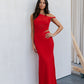 Karter Maxi Dress - Red Mesh