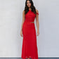 Karter Maxi Dress - Red Mesh