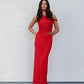 Karter Maxi Dress - Red Mesh