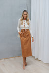 Milsy Skirt - Cinnamon