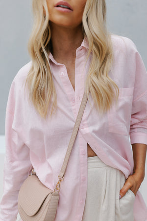 Nikki Shirt - Soft Pink