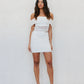 Niya Mini Dress - White