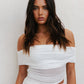 Niya Mini Dress - White