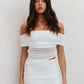 Niya Mini Dress - White