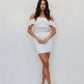 Niya Mini Dress - White