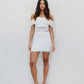 Niya Mini Dress - White