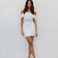 Niya Mini Dress - White