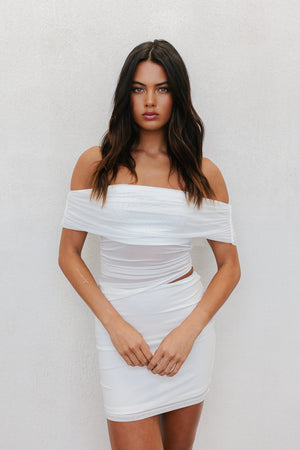 COMING SOON - Niya Dress - White