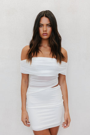 COMING SOON - Niya Dress - White