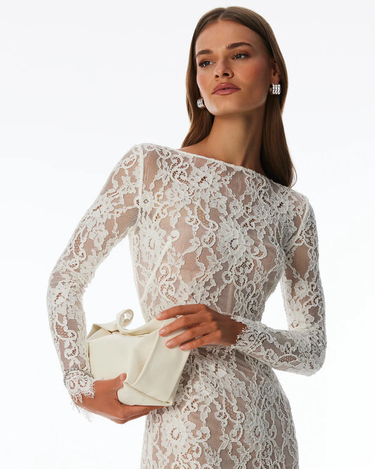 Olive Handle Bag - Bone