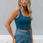 Odette Top - Denim