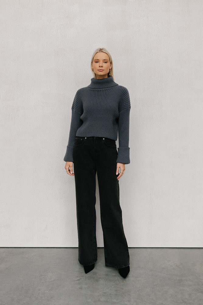 Oksana Knit Steel