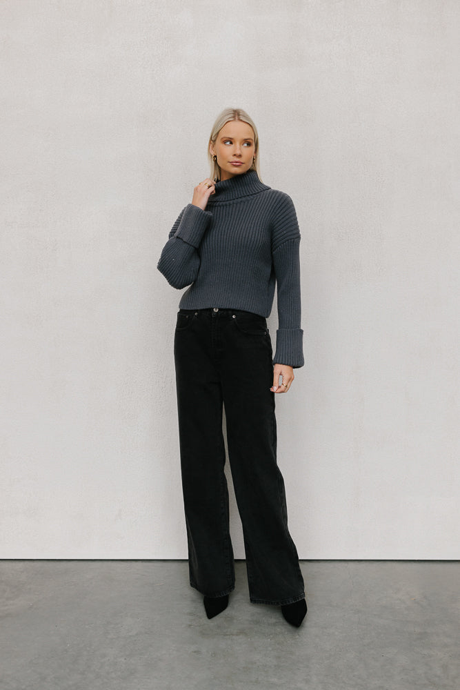 Oksana Knit Steel