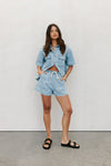 PRE ORDER - Olevvah Set - Light Wash Denim