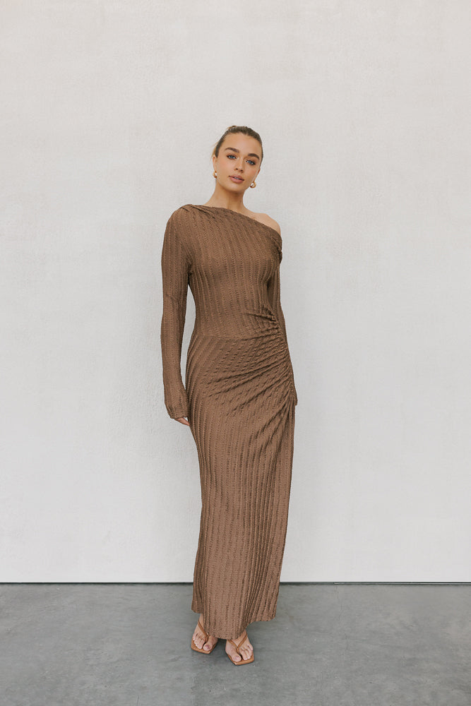 Olly Dress Chocolate