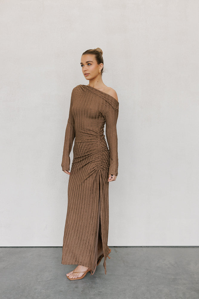 Olly Dress Chocolate