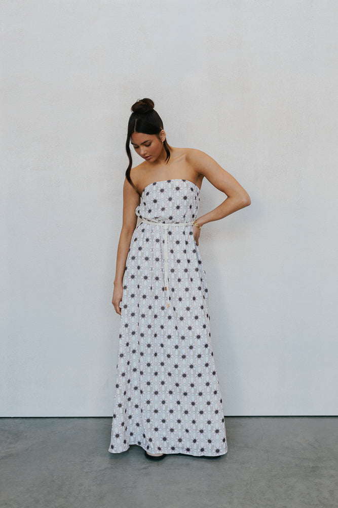 Osprey Dress Sable Print