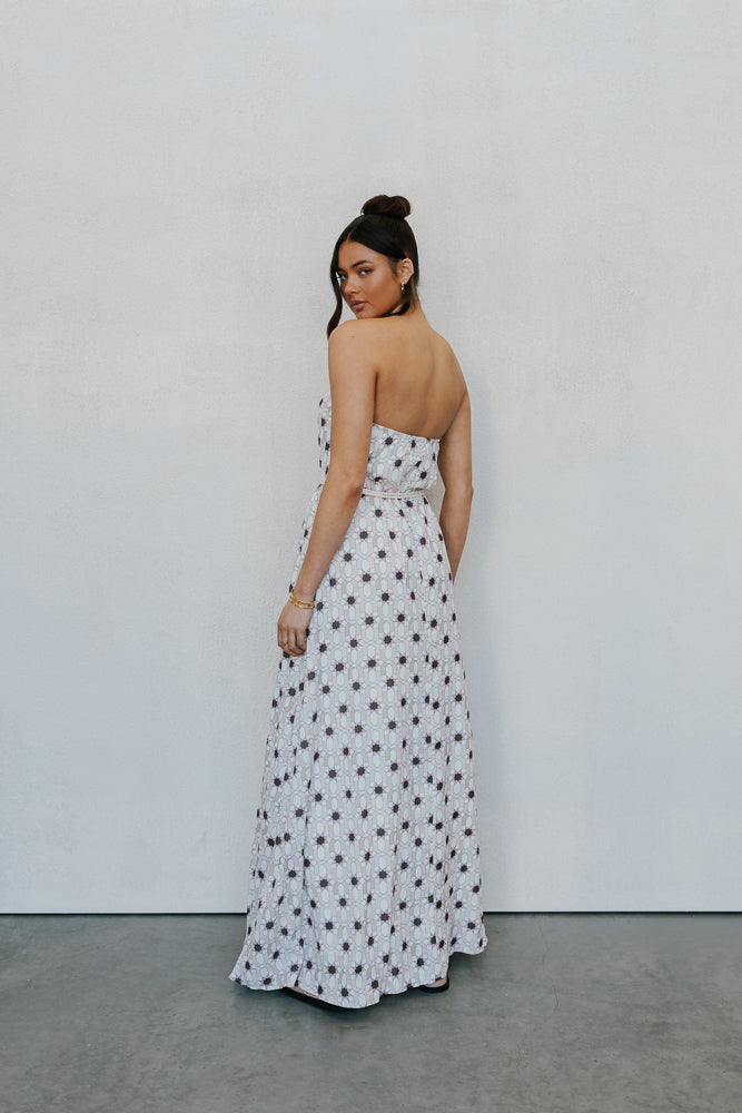Osprey Dress Sable Print