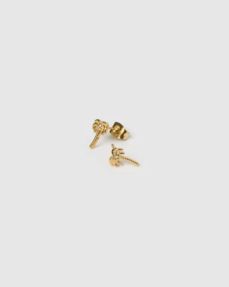 Palm Springs Earrings Gold