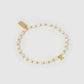 Initial Pearl Bracelet - Gold