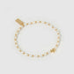 Initial Pearl Bracelet - Gold