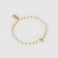 Initial Pearl Bracelet - Gold
