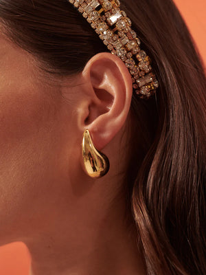 Preto Earrings - Gold