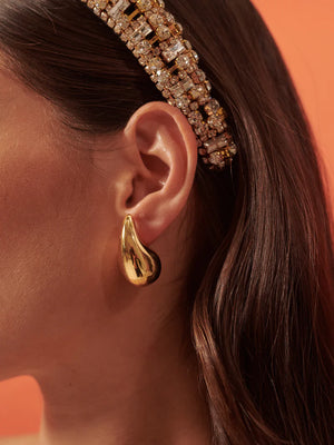 Preto Earrings - Gold