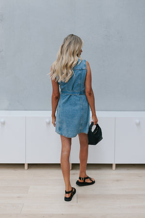 Pallas Dress - Denim