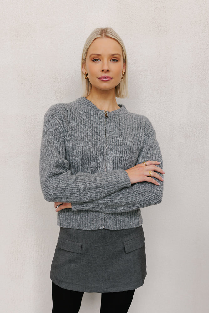 Patty Knit Charcoal Marle