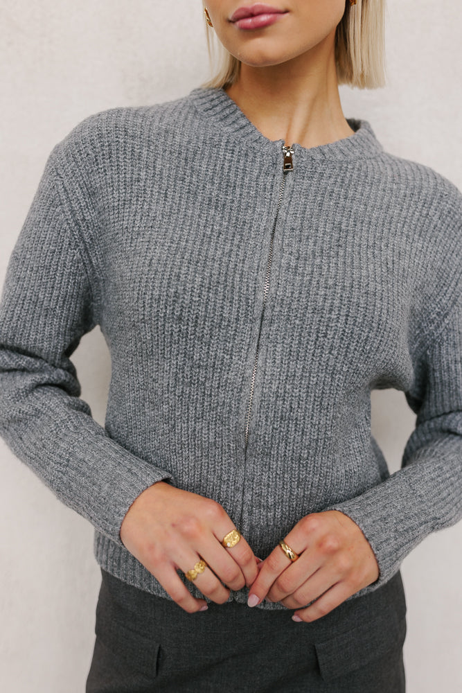 Patty Knit Charcoal Marle