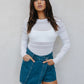 Peppy Top - White