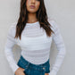 Peppy Top - White