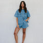Percee Set - Mid Blue Denim