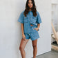 Percee Set - Mid Blue Denim