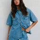 Percee Set - Mid Blue Denim