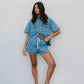 Percee Set - Mid Blue Denim