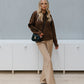 Perth Jumper - Brown/Black