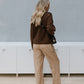 Perth Jumper - Brown/Black