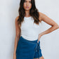 Peta Skort - Dark Denim
