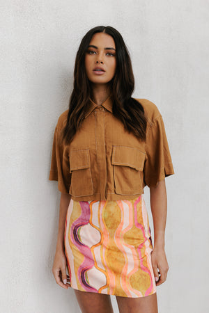 Picasso Skirt Paris Print