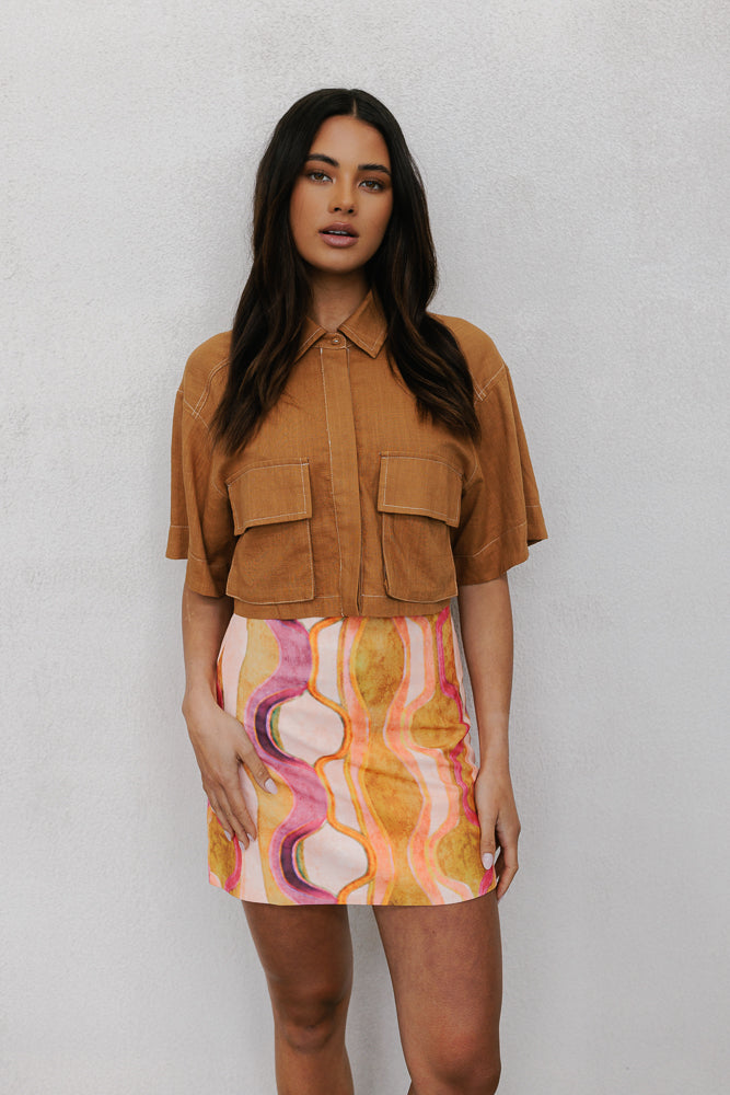 Picasso Skirt - Paris Print