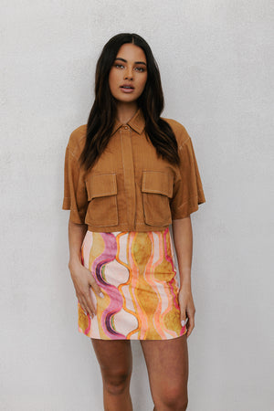 Picasso Skirt - Paris Print