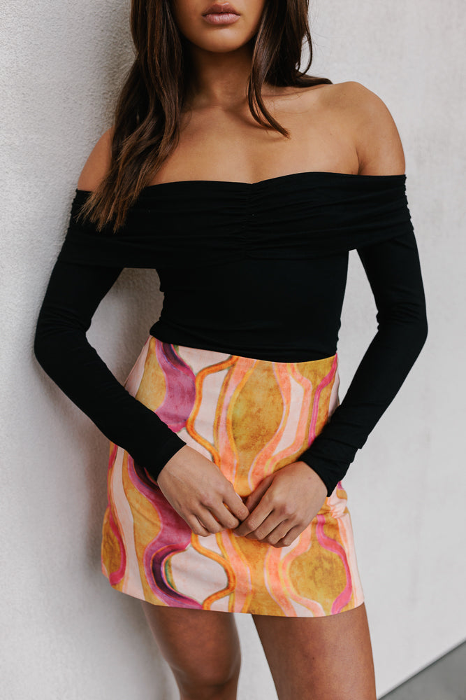 Picasso Skirt Paris Print