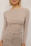 Charlotte Top - Beige