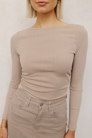 Charlotte Top - Beige